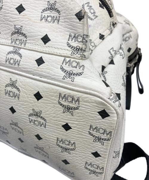 MCM（エムシーエム）MCM (エムシーエム) リュック ホワイトの古着・服飾アイテム