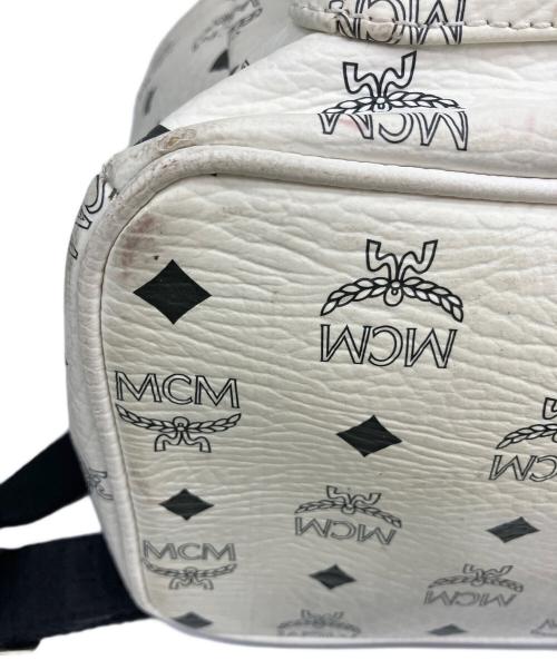 MCM（エムシーエム）MCM (エムシーエム) リュック ホワイトの古着・服飾アイテム
