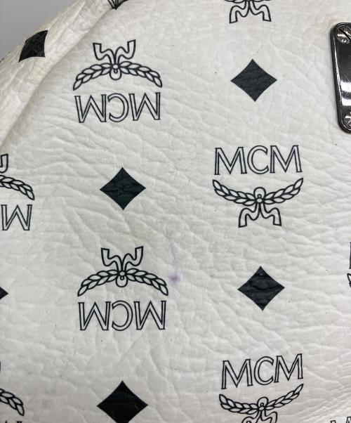 MCM（エムシーエム）MCM (エムシーエム) リュック ホワイトの古着・服飾アイテム