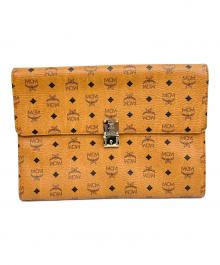 MCM（エムシーエム）の古着「クラッチバッグ」｜ブラウン