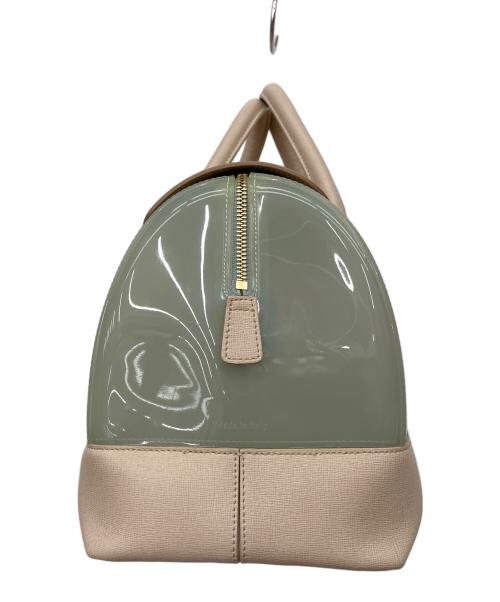 FURLA（フルラ）FURLA (フルラ) 2WAYバッグ グリーン×ベージュの古着・服飾アイテム