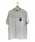stussy（ステューシー）の古着「半袖カットソー」｜ホワイト×ブラック