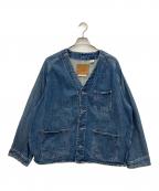 LEVI'S PReMIUMリーバイス プレミアム）の古着「UNION ENGINEER CARDIGAN」｜インディゴ