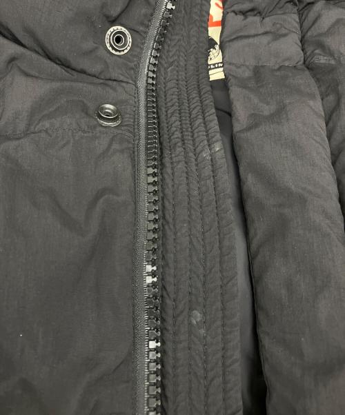 DIESEL（ディーゼル）DIESEL (ディーゼル) 中綿ブルゾン ブラック サイズ:Sの古着・服飾アイテム