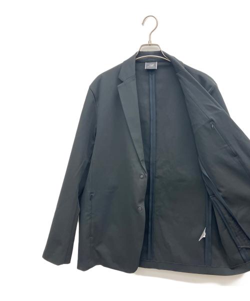 NEW BALANCE（ニューバランス）NEW BALANCE (ニューバランス) セットアップスーツ MET24 Single Jacket/SLIM TAPERED FIT ブラック サイズ:Lの古着・服飾アイテム