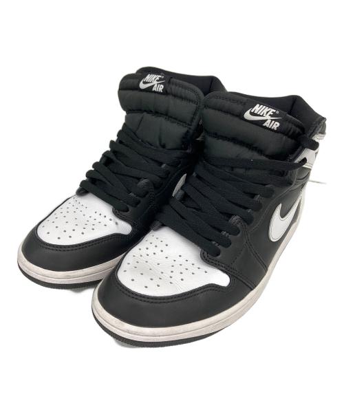 NIKE（ナイキ）NIKE (ナイキ) AIR JORDAN1 retrohigh(エアジョーダン1レトロハイ) ブラック サイズ:27の古着・服飾アイテム