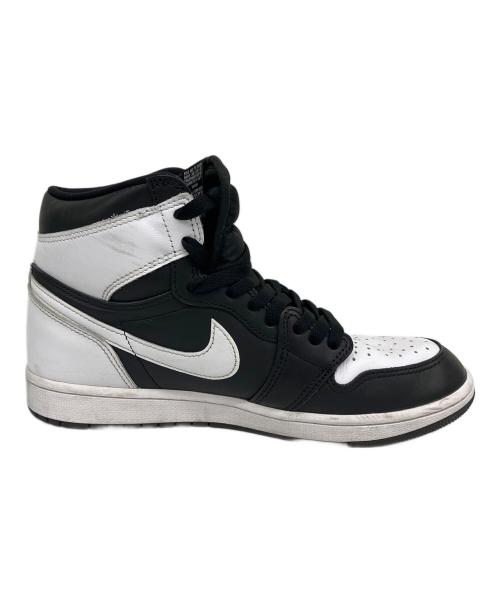 NIKE（ナイキ）NIKE (ナイキ) AIR JORDAN1 retrohigh(エアジョーダン1レトロハイ) ブラック サイズ:27の古着・服飾アイテム