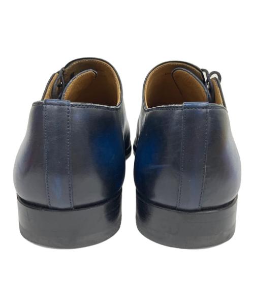 MAGNANNI（マグナーニ）MAGNANNI (マグナーニ) レザーシューズ サイドレース ネイビー サイズ:38の古着・服飾アイテム