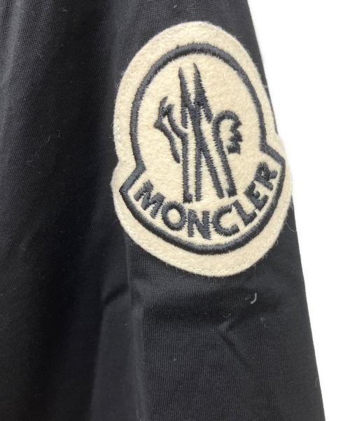 MONCLER（モンクレール）MONCLER (モンクレール) 半袖カットソー ブラック サイズ:XLの古着・服飾アイテム