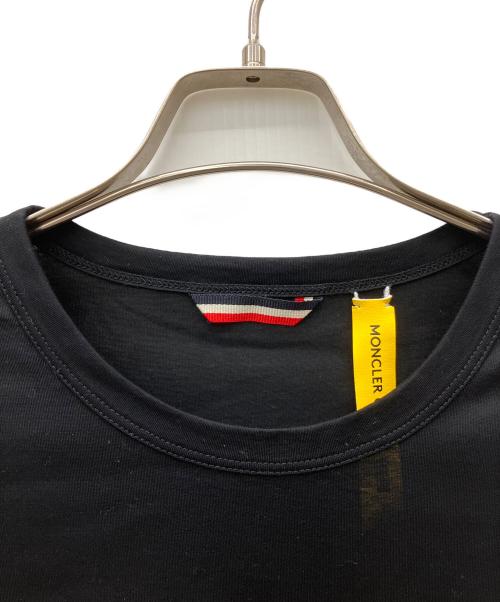 MONCLER（モンクレール）MONCLER (モンクレール) 半袖カットソー ブラック サイズ:XLの古着・服飾アイテム
