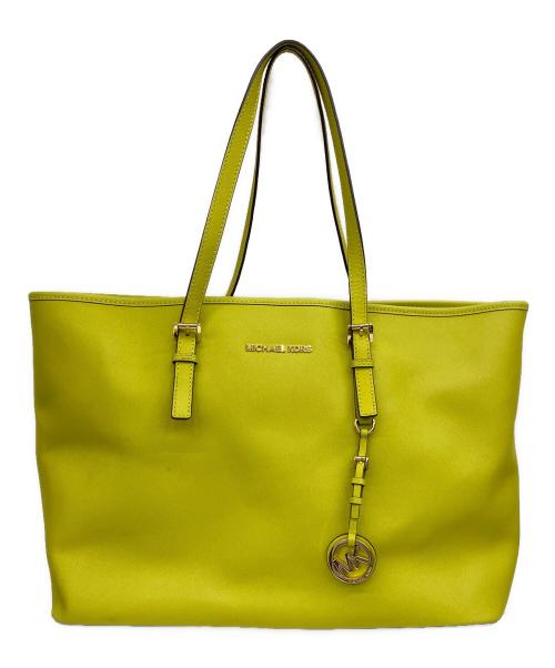 MICHAEL KORS（マイケルコース）MICHAEL KORS (マイケルコース) トートバッグ グリーンの古着・服飾アイテム