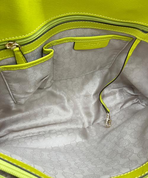MICHAEL KORS（マイケルコース）MICHAEL KORS (マイケルコース) トートバッグ グリーンの古着・服飾アイテム