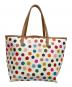 TORY BURCH (トリーバーチ) トートバッグ ホワイト：6000円
