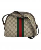 GUCCIグッチ）の古着「ショルダーバッグ」｜ベージュ