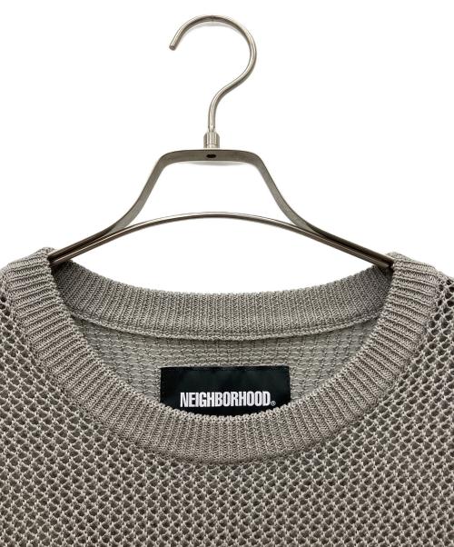 NEIGHBORHOOD（ネイバーフッド）NEIGHBORHOOD (ネイバーフッド) 薄手ニット グレー サイズ:Mの古着・服飾アイテム