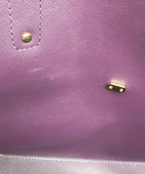 MICHAEL KORS（マイケルコース）MICHAEL KORS (マイケルコース) トートバッグ パープルの古着・服飾アイテム