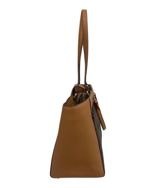 MICHAEL KORS（マイケルコース）MICHAEL KORS (マイケルコース) トートバッグ ブラウンの古着・服飾アイテム