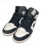 NIKEナイキ）の古着「Air Jordan 1 Mid（エアジョーダン1 ミッド）」｜ホワイト×ブラック