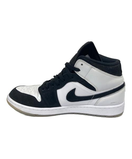 NIKE（ナイキ）NIKE (ナイキ) Air Jordan 1 Mid（エアジョーダン1 ミッド） ホワイト×ブラック サイズ:28の古着・服飾アイテム