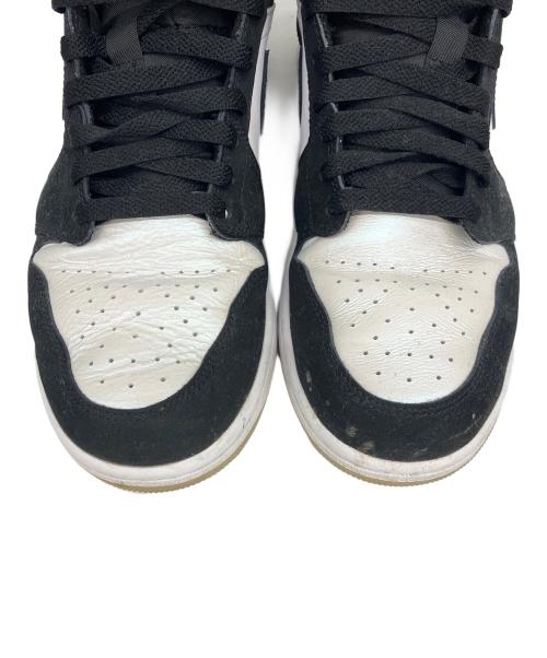 NIKE（ナイキ）NIKE (ナイキ) Air Jordan 1 Mid（エアジョーダン1 ミッド） ホワイト×ブラック サイズ:28の古着・服飾アイテム
