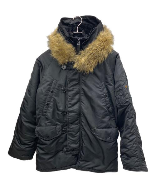 ALPHA（アルファ）ALPHA (アルファ) N-3Bジャケット ブラック サイズ:Sの古着・服飾アイテム