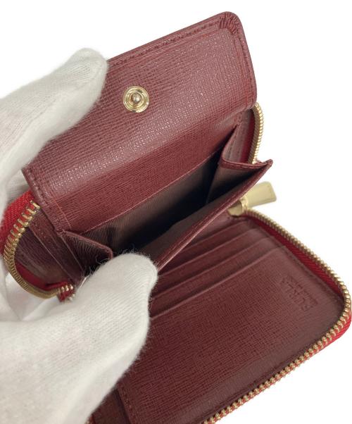 FURLA（フルラ）FURLA (フルラ) コンパクトウォレット レッドの古着・服飾アイテム
