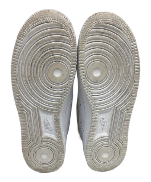 NIKE（ナイキ）NIKE (ナイキ) AIR FORCE 1 LOW ESSENTIAL / エアフォース ホワイト×ベージュ サイズ:27の古着・服飾アイテム