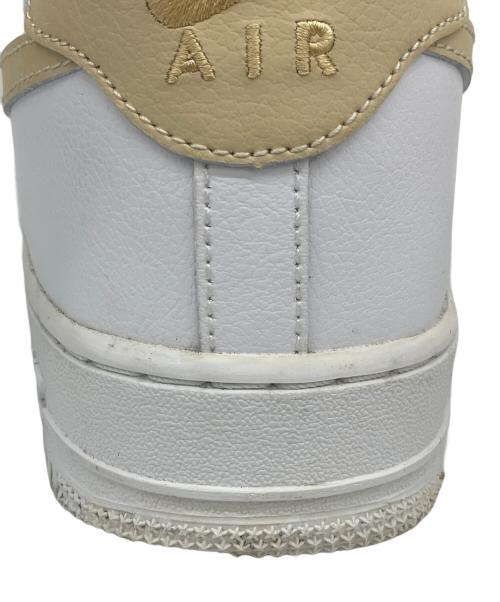 NIKE（ナイキ）NIKE (ナイキ) AIR FORCE 1 LOW ESSENTIAL / エアフォース ホワイト×ベージュ サイズ:27の古着・服飾アイテム