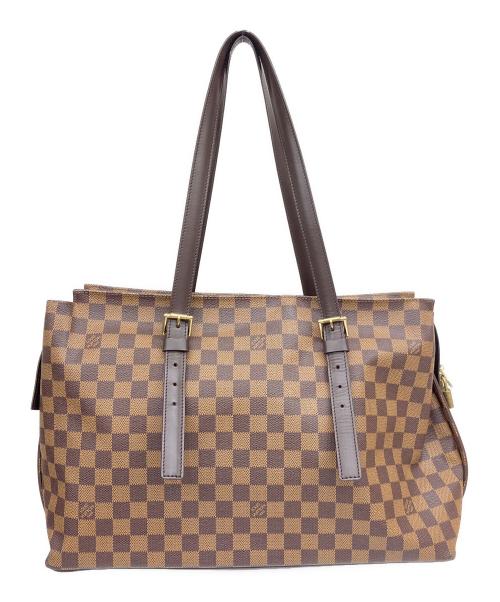 LOUIS VUITTON（ルイ ヴィトン）LOUIS VUITTON (ルイ ヴィトン) トートバッグ ダミエ チェルシー ブラウンの古着・服飾アイテム