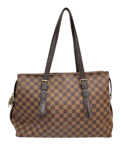 LOUIS VUITTON（ルイ ヴィトン）LOUIS VUITTON (ルイ ヴィトン) トートバッグ ダミエ チェルシー ブラウンの古着・服飾アイテム