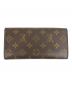 LOUIS VUITTON (ルイ ヴィトン) 長財布 ポルトフォイユ・サラ ブラウン：15000円