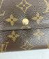 中古・古着 LOUIS VUITTON (ルイ ヴィトン) 長財布 ポルトフォイユ・サラ ブラウン：15000円