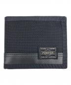 PORTERポーター）の古着「2つ折り財布 HEAT」｜ブラック