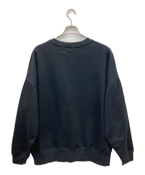 ISNESS MUSIC（イズネス ミュージック）ISNESS MUSIC (イズネス ミュージック) DUB SWEAT SHIRTS ブラック サイズ:Freeの古着・服飾アイテム