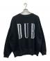 ISNESS MUSIC（イズネス ミュージック）の古着「DUB SWEAT SHIRTS」｜ブラック