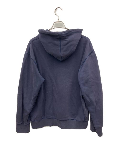 stussy（ステューシー）stussy (ステューシー) プルオーバーパーカー ネイビー サイズ:Ｍの古着・服飾アイテム