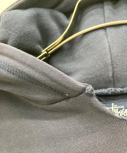 stussy（ステューシー）stussy (ステューシー) プルオーバーパーカー ネイビー サイズ:Ｍの古着・服飾アイテム