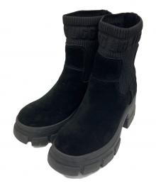 UGG（アグ）の古着「ブルックリンチェルシーブーツ」｜ブラック