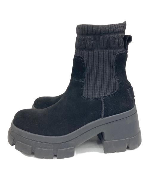 UGG（アグ）UGG (アグ) ブルックリンチェルシーブーツ ブラック サイズ:22の古着・服飾アイテム