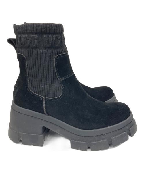 UGG（アグ）UGG (アグ) ブルックリンチェルシーブーツ ブラック サイズ:22の古着・服飾アイテム