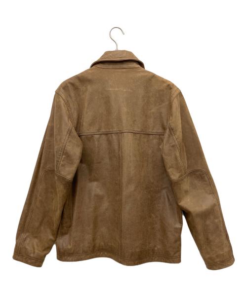 L.L.Bean（エルエルビーン）L.L.Bean (エルエルビーン) レザージャケット ブラウン サイズ:Lの古着・服飾アイテム