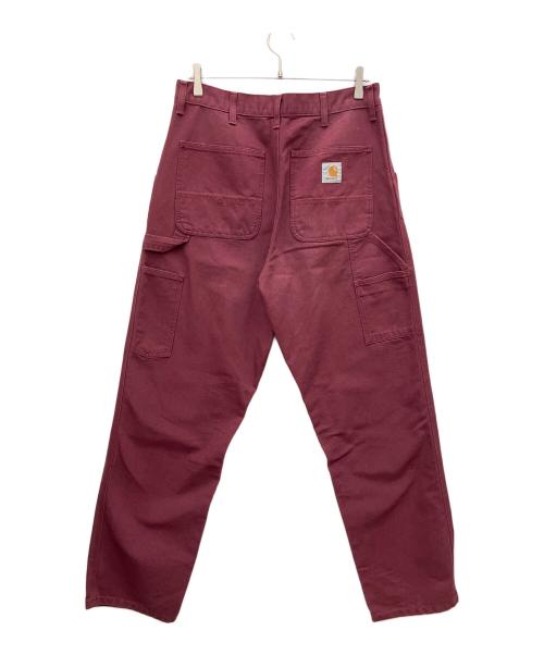 CarHartt（カーハート）CarHartt (カーハート) シングルニーパンツ ワインレッド サイズ:W32の古着・服飾アイテム