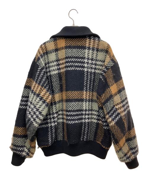 JOURNAL STANDARD（ジャーナルスタンダード）JOURNAL STANDARD (ジャーナルスタンダード) ビッグチェックブルゾン ブラック サイズ:Mの古着・服飾アイテム