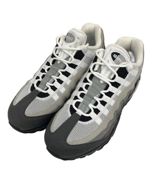 NIKE（ナイキ）NIKE (ナイキ) AIR MAX 95 BIG BUBBLE（エアマックス 95 ビッグバブル） グレー×ホワイト サイズ:26の古着・服飾アイテム