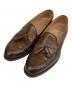 Crockett & Jones（クロケット＆ジョーンズ）の古着「タッセルローファー」｜ブラウン