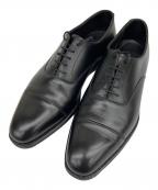 Crockett & Jonesクロケット＆ジョーンズ）の古着「ストレートチップシューズ」｜ブラック