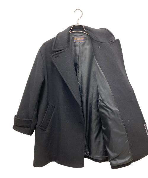 JOURNAL STANDARD relume（ジャーナルスタンダード レリューム）JOURNAL STANDARD relume (ジャーナルスタンダード レリューム) スーパーファインビーバーPコート ブラック サイズ:Mの古着・服飾アイテム