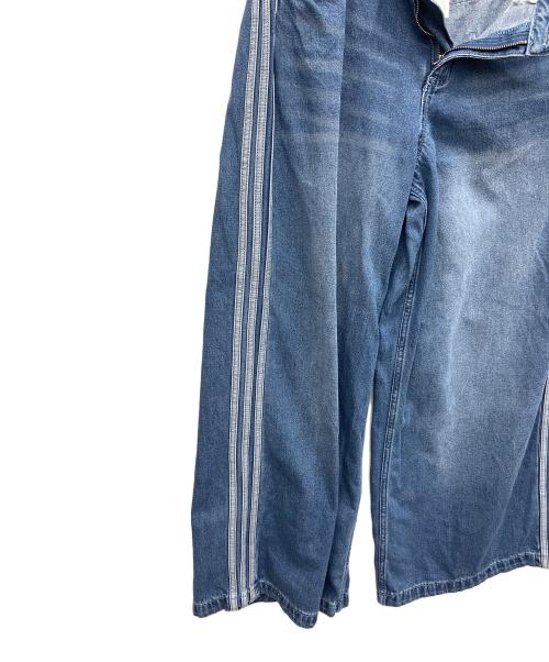 adidas（アディダス）adidas (アディダス) アディカラーデニムアディレニウムパンツ インディゴ サイズ:2930の古着・服飾アイテム