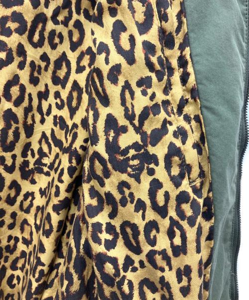 Hysteric Glamour（ヒステリックグラマー）Hysteric Glamour (ヒステリックグラマー) BLANK プリント タンカースジャケット カーキ サイズ:Sの古着・服飾アイテム