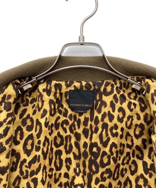 Hysteric Glamour（ヒステリックグラマー）Hysteric Glamour (ヒステリックグラマー) BLANK プリント タンカースジャケット カーキ サイズ:Sの古着・服飾アイテム